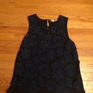 Beautiful lace top from Anthropologie.
